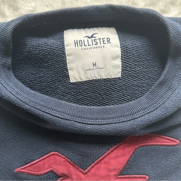 Classic Hollister Logo Crewneck Sweater - Picture 5 of 7